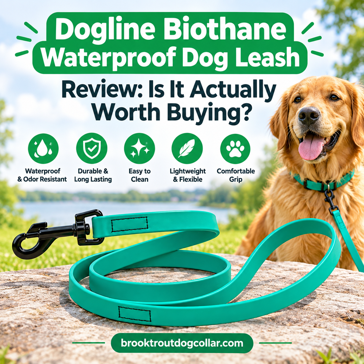 Dogline Biothane Waterproof Dog Leash Review: Is It Actually Worth Buying?